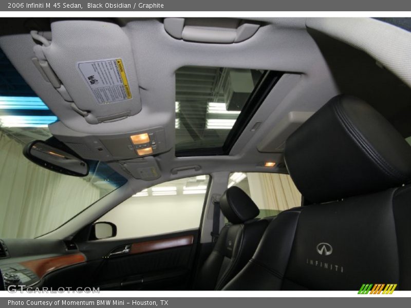 Black Obsidian / Graphite 2006 Infiniti M 45 Sedan
