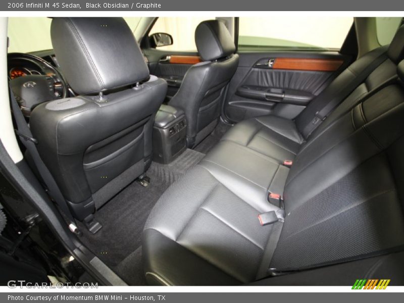 Black Obsidian / Graphite 2006 Infiniti M 45 Sedan