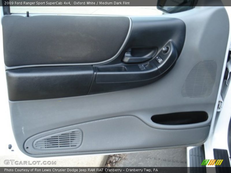 Oxford White / Medium Dark Flint 2009 Ford Ranger Sport SuperCab 4x4