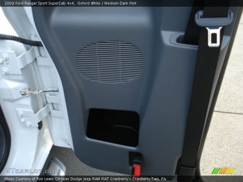 Oxford White / Medium Dark Flint 2009 Ford Ranger Sport SuperCab 4x4