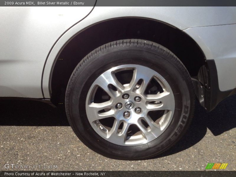 Billet Silver Metallic / Ebony 2009 Acura MDX