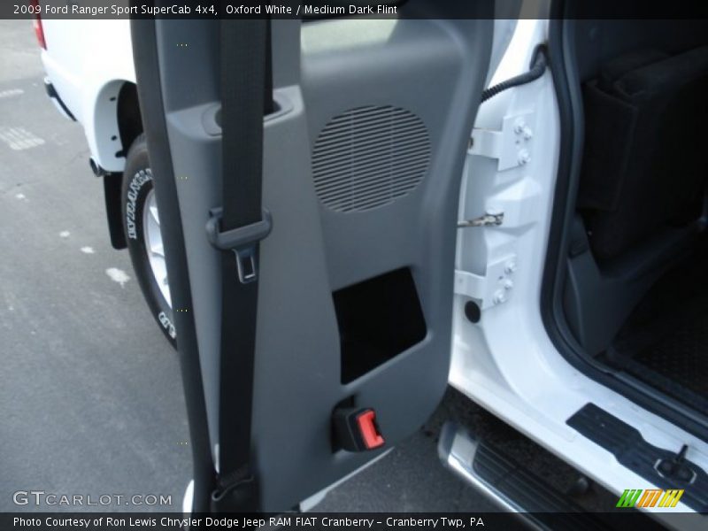 Oxford White / Medium Dark Flint 2009 Ford Ranger Sport SuperCab 4x4