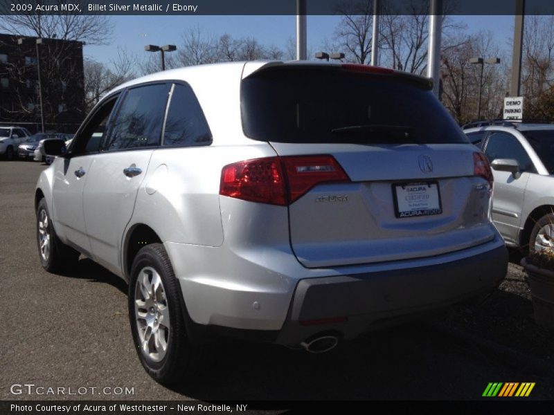 Billet Silver Metallic / Ebony 2009 Acura MDX