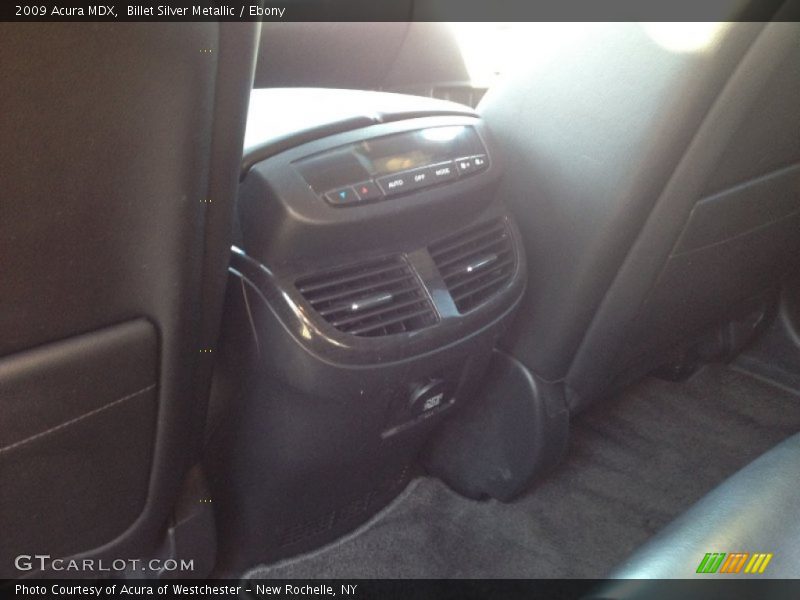 Billet Silver Metallic / Ebony 2009 Acura MDX