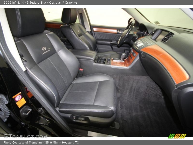 Black Obsidian / Graphite 2006 Infiniti M 45 Sedan