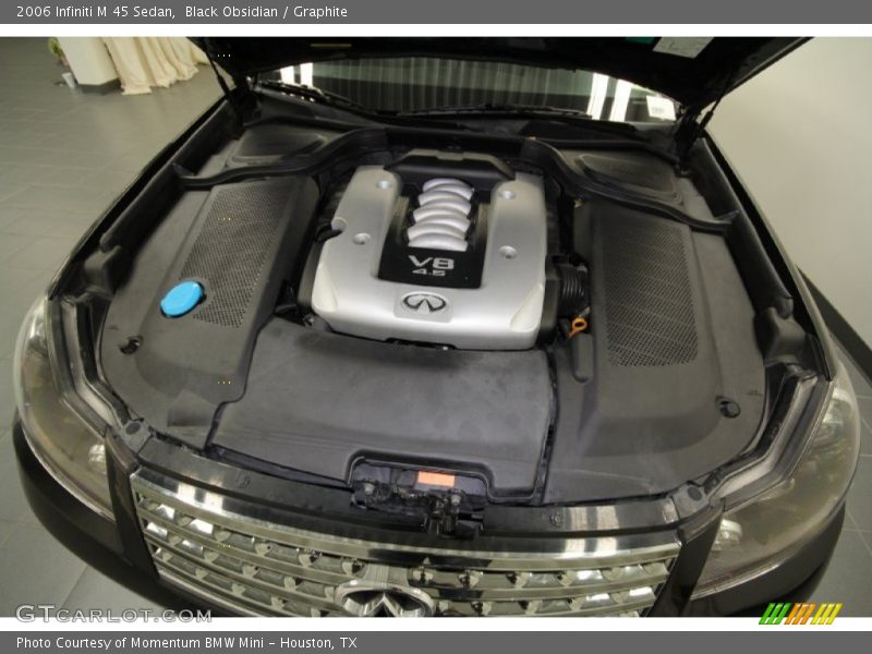 Black Obsidian / Graphite 2006 Infiniti M 45 Sedan