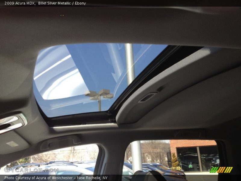 Billet Silver Metallic / Ebony 2009 Acura MDX