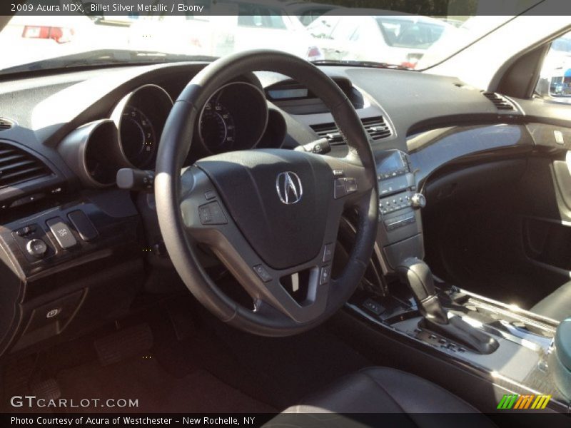 Billet Silver Metallic / Ebony 2009 Acura MDX