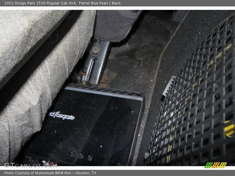 Patriot Blue Pearl / Black 2001 Dodge Ram 1500 Regular Cab 4x4