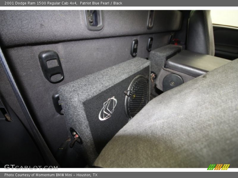 Patriot Blue Pearl / Black 2001 Dodge Ram 1500 Regular Cab 4x4