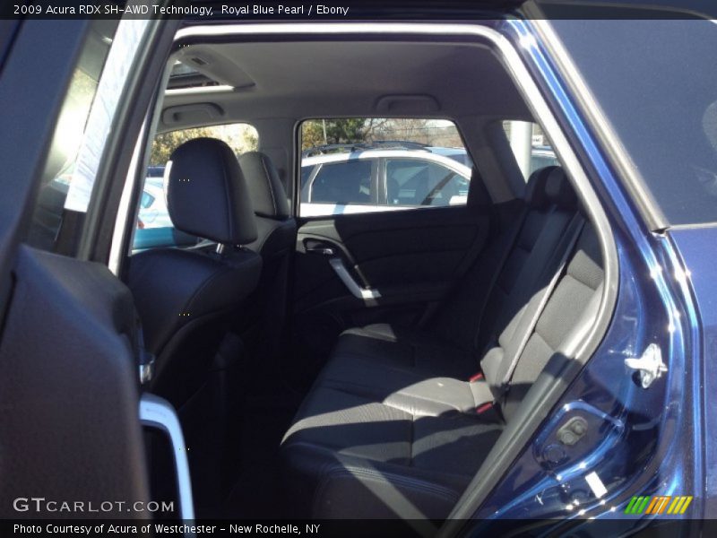 Royal Blue Pearl / Ebony 2009 Acura RDX SH-AWD Technology