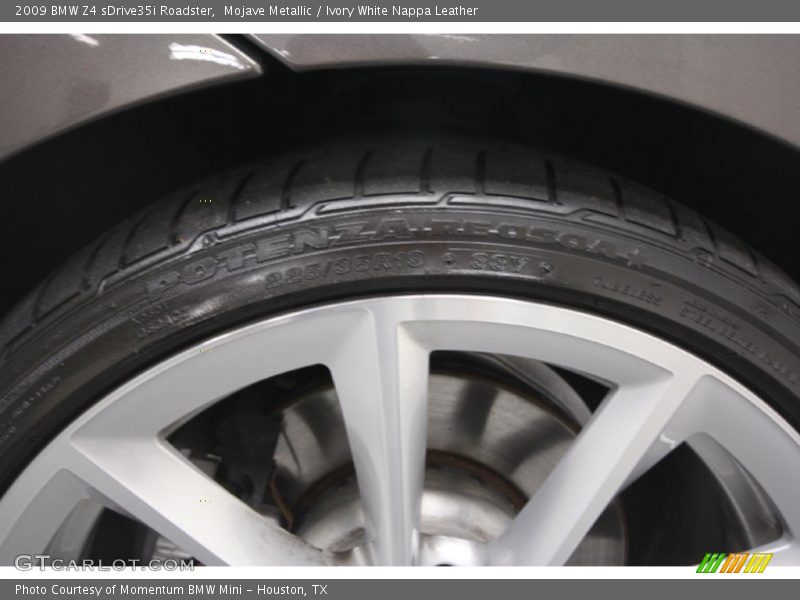 Mojave Metallic / Ivory White Nappa Leather 2009 BMW Z4 sDrive35i Roadster