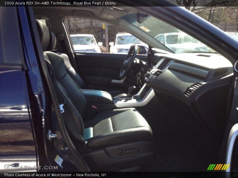 Royal Blue Pearl / Ebony 2009 Acura RDX SH-AWD Technology