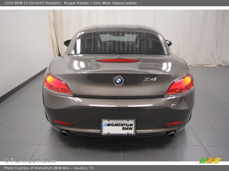 Mojave Metallic / Ivory White Nappa Leather 2009 BMW Z4 sDrive35i Roadster