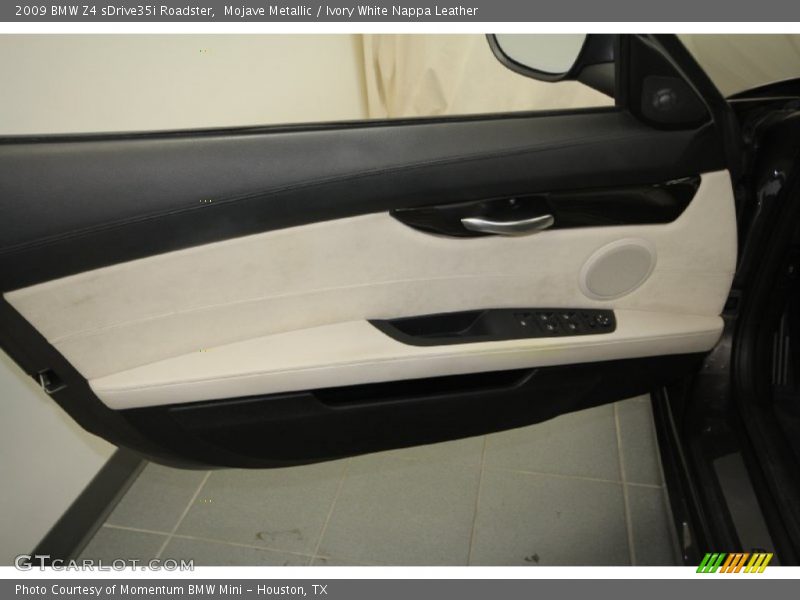 Mojave Metallic / Ivory White Nappa Leather 2009 BMW Z4 sDrive35i Roadster