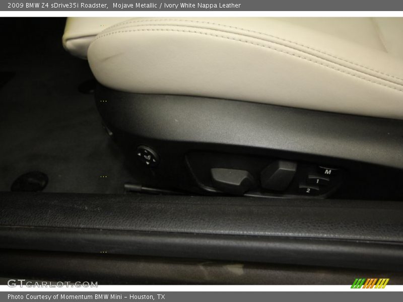Mojave Metallic / Ivory White Nappa Leather 2009 BMW Z4 sDrive35i Roadster