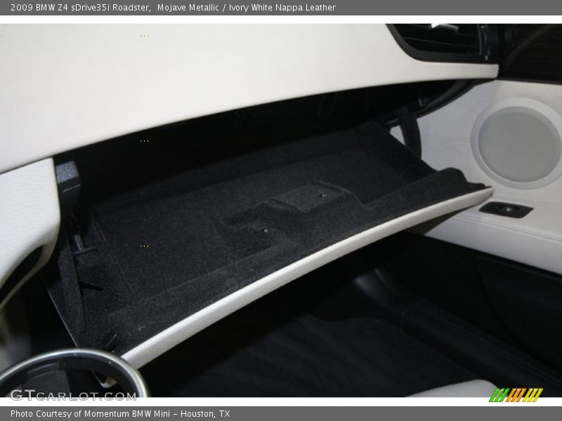 Mojave Metallic / Ivory White Nappa Leather 2009 BMW Z4 sDrive35i Roadster