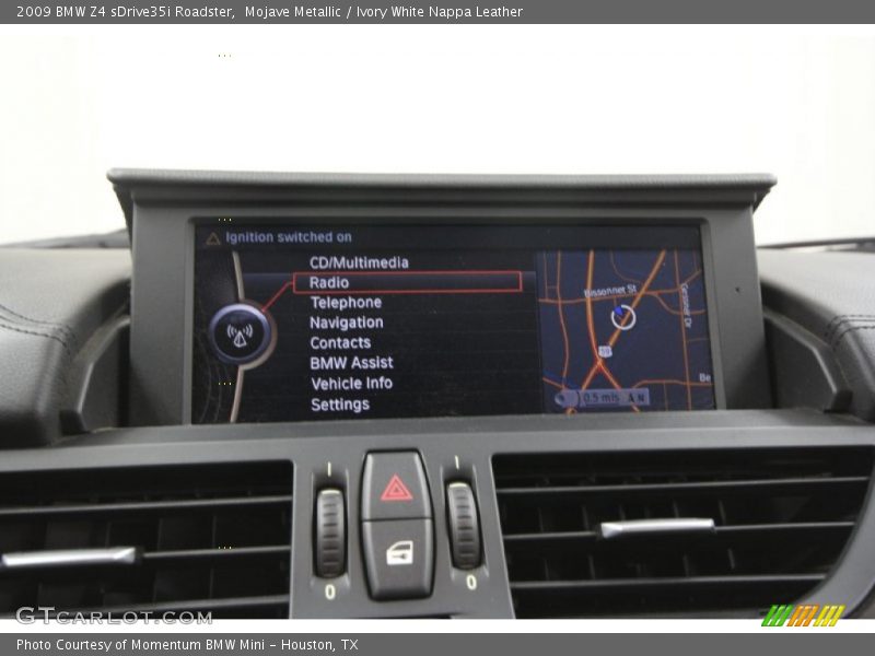 Mojave Metallic / Ivory White Nappa Leather 2009 BMW Z4 sDrive35i Roadster