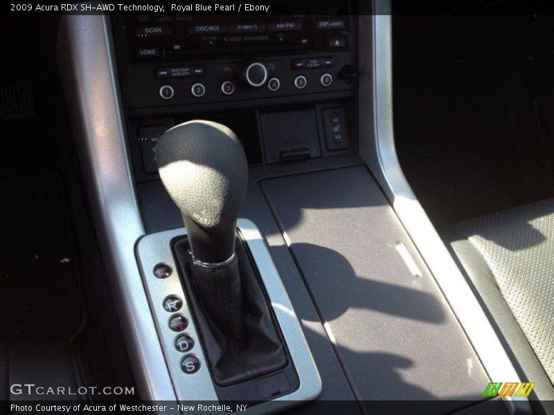 Royal Blue Pearl / Ebony 2009 Acura RDX SH-AWD Technology