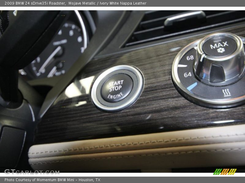 Mojave Metallic / Ivory White Nappa Leather 2009 BMW Z4 sDrive35i Roadster