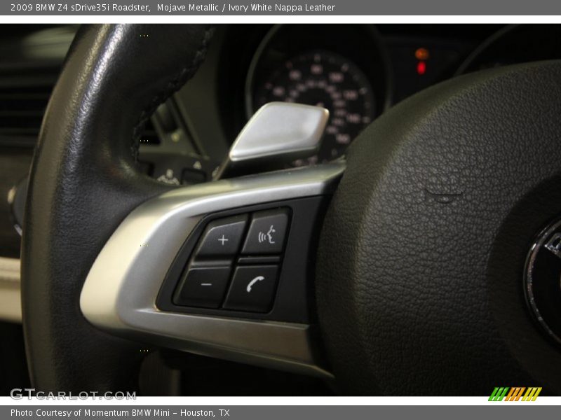 Mojave Metallic / Ivory White Nappa Leather 2009 BMW Z4 sDrive35i Roadster
