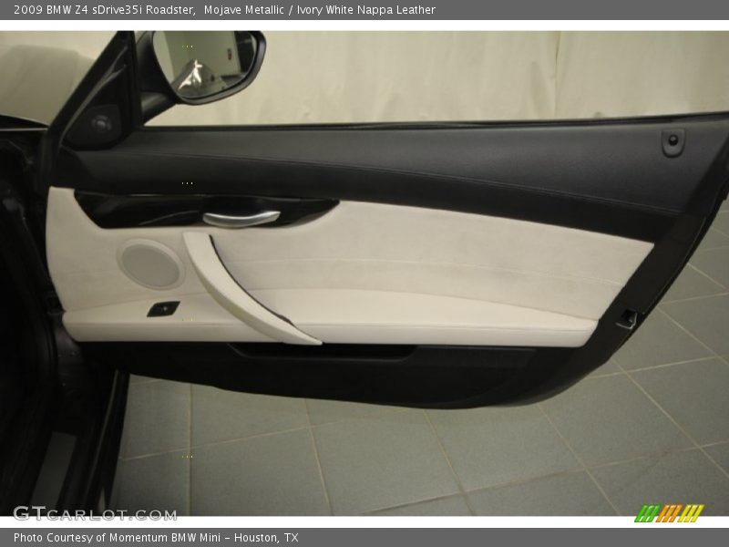 Mojave Metallic / Ivory White Nappa Leather 2009 BMW Z4 sDrive35i Roadster