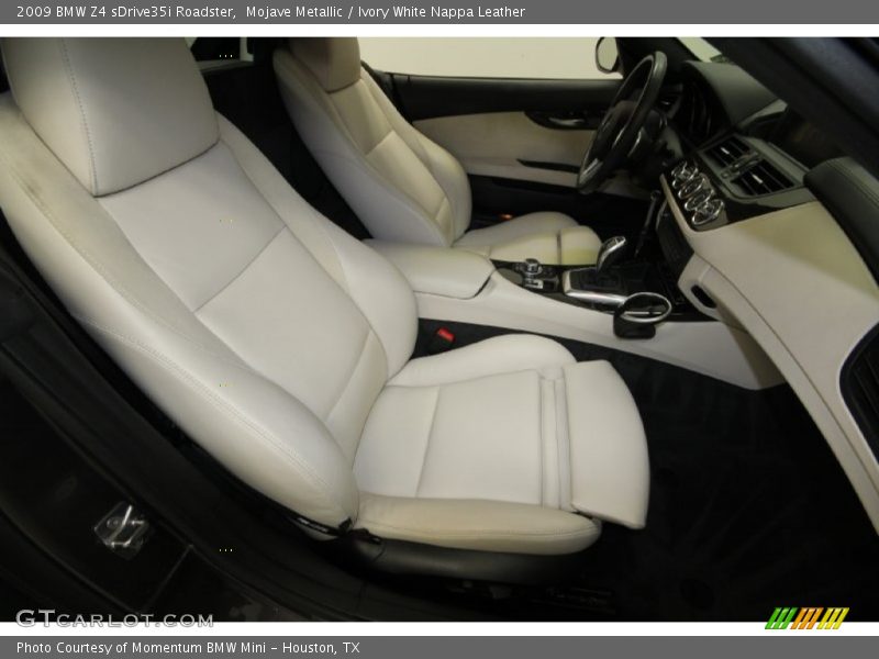 Mojave Metallic / Ivory White Nappa Leather 2009 BMW Z4 sDrive35i Roadster