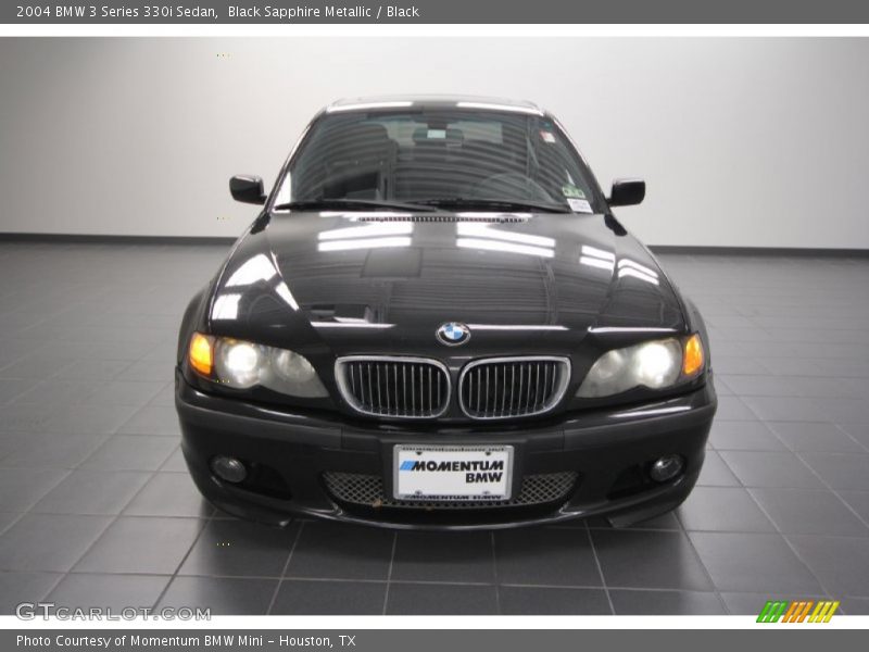 Black Sapphire Metallic / Black 2004 BMW 3 Series 330i Sedan