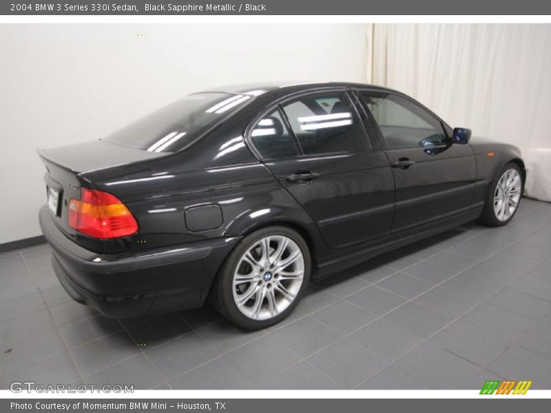 Black Sapphire Metallic / Black 2004 BMW 3 Series 330i Sedan