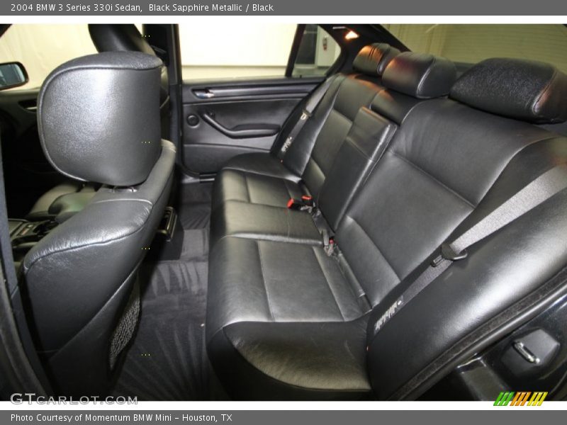 Black Sapphire Metallic / Black 2004 BMW 3 Series 330i Sedan