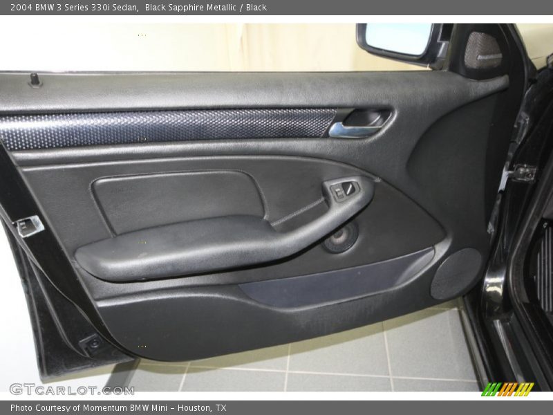 Black Sapphire Metallic / Black 2004 BMW 3 Series 330i Sedan