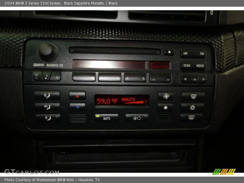 Black Sapphire Metallic / Black 2004 BMW 3 Series 330i Sedan