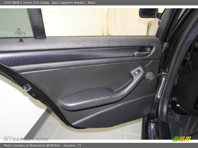 Black Sapphire Metallic / Black 2004 BMW 3 Series 330i Sedan