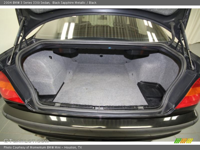 Black Sapphire Metallic / Black 2004 BMW 3 Series 330i Sedan