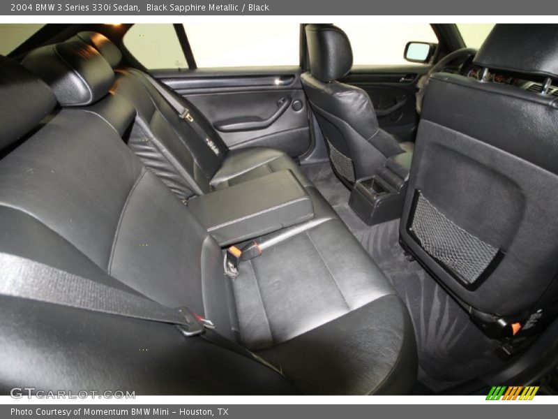 Black Sapphire Metallic / Black 2004 BMW 3 Series 330i Sedan