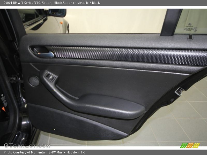 Black Sapphire Metallic / Black 2004 BMW 3 Series 330i Sedan