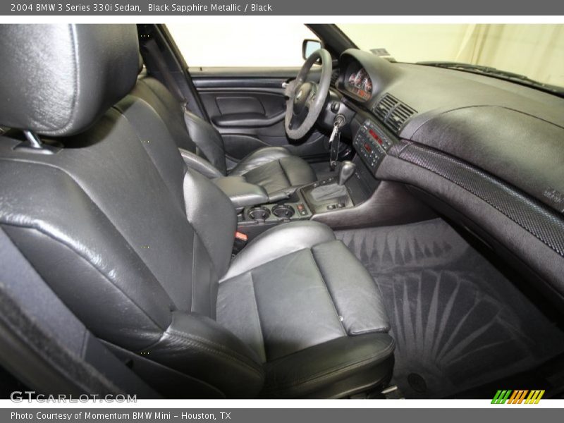 Black Sapphire Metallic / Black 2004 BMW 3 Series 330i Sedan