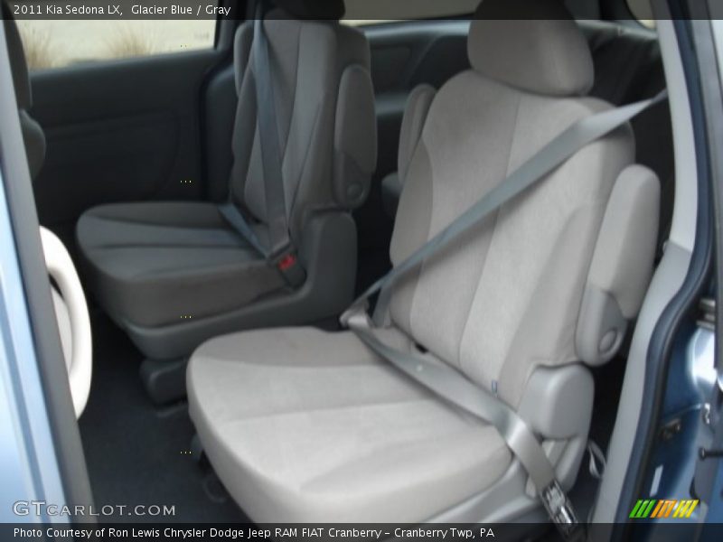 Glacier Blue / Gray 2011 Kia Sedona LX