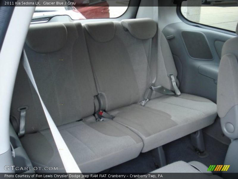 Glacier Blue / Gray 2011 Kia Sedona LX