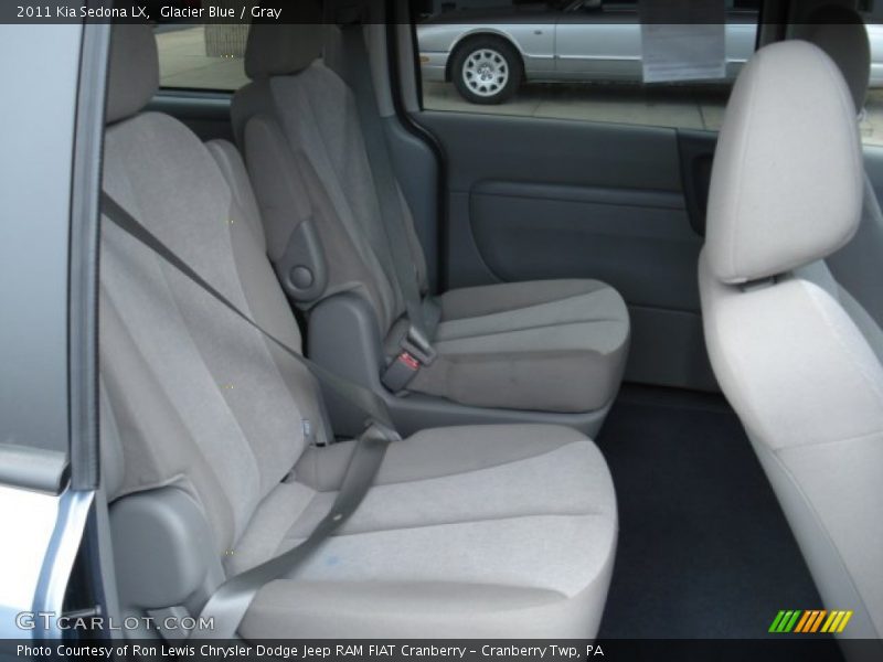 Glacier Blue / Gray 2011 Kia Sedona LX