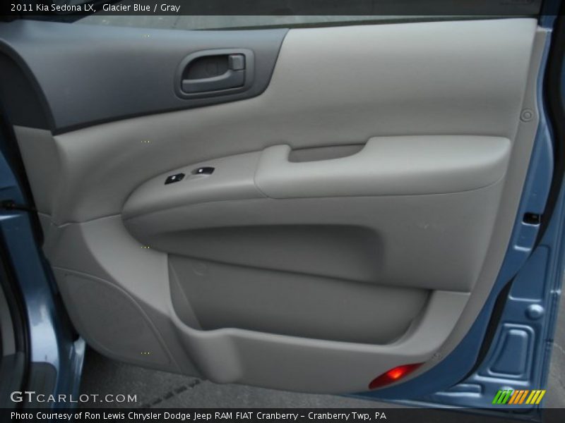 Glacier Blue / Gray 2011 Kia Sedona LX