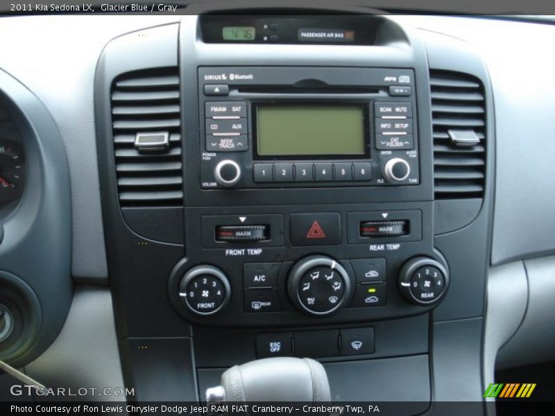 Glacier Blue / Gray 2011 Kia Sedona LX