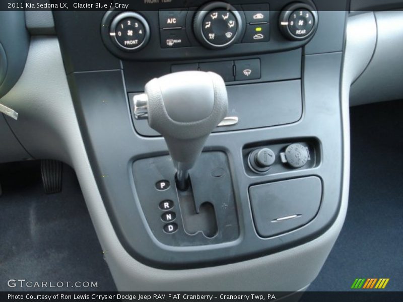Glacier Blue / Gray 2011 Kia Sedona LX