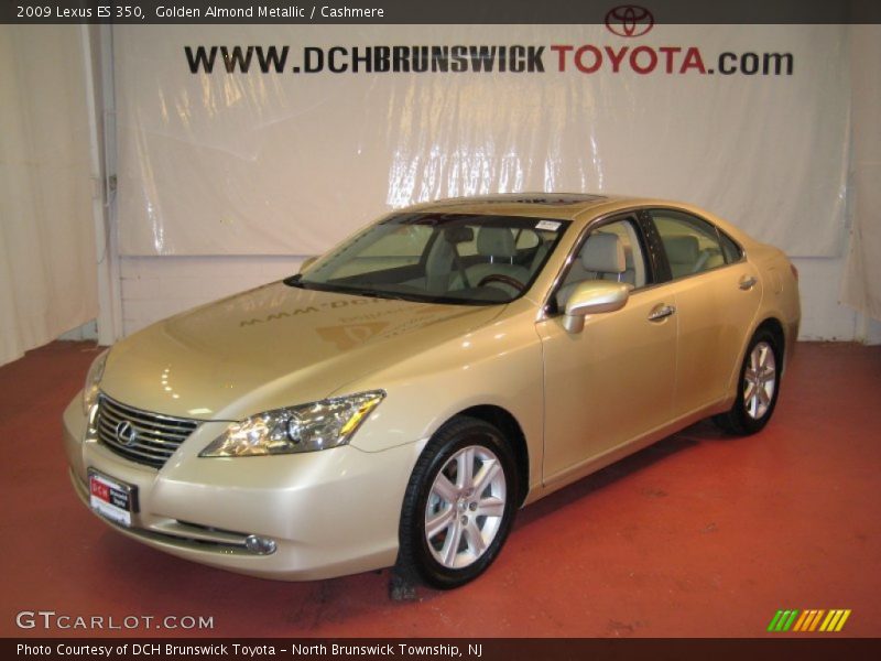 Golden Almond Metallic / Cashmere 2009 Lexus ES 350