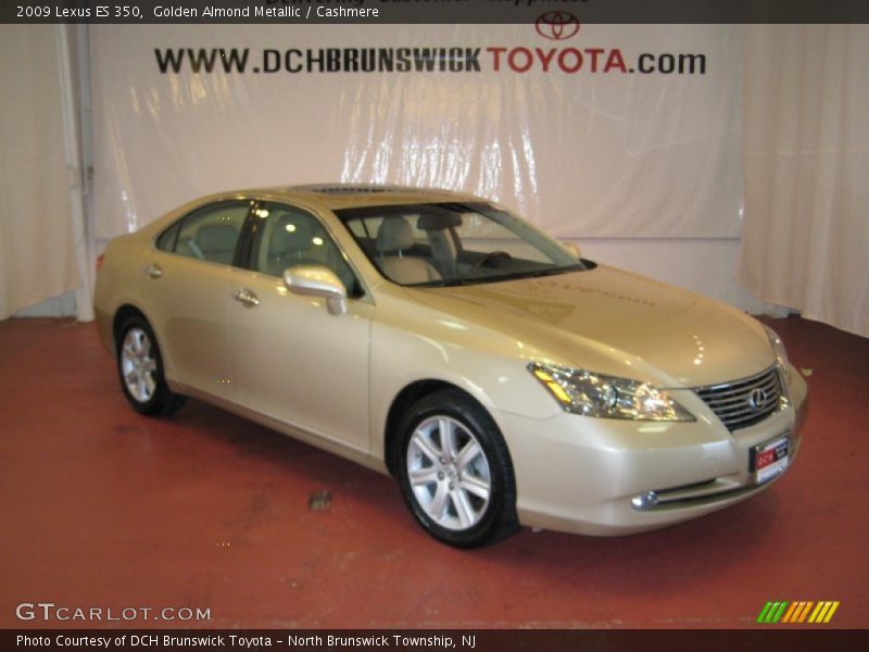 Golden Almond Metallic / Cashmere 2009 Lexus ES 350