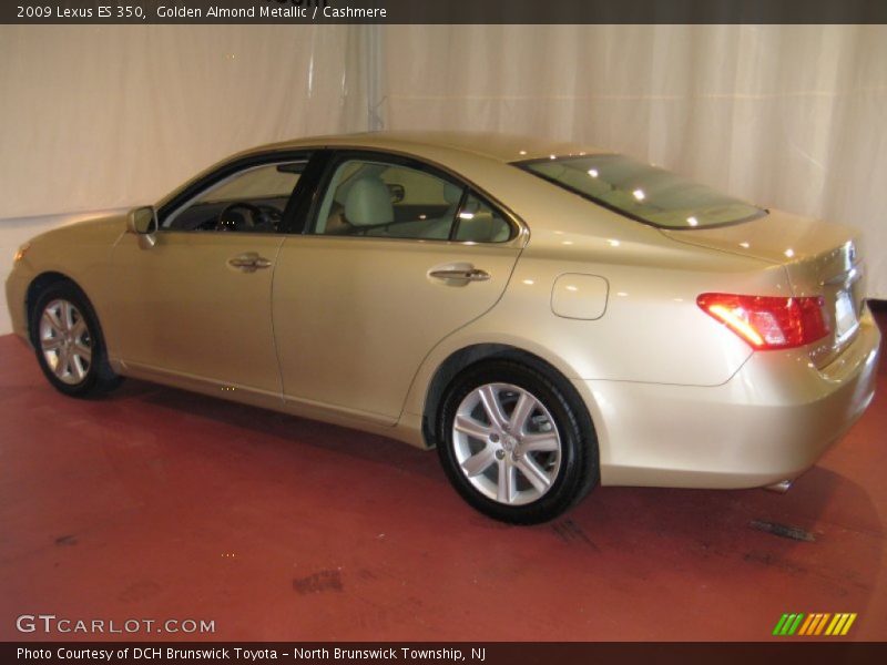Golden Almond Metallic / Cashmere 2009 Lexus ES 350