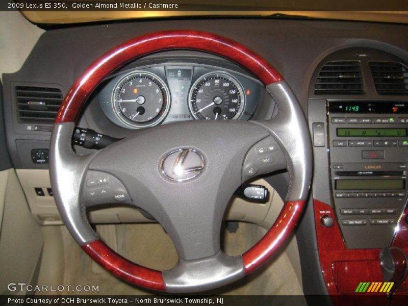 Golden Almond Metallic / Cashmere 2009 Lexus ES 350