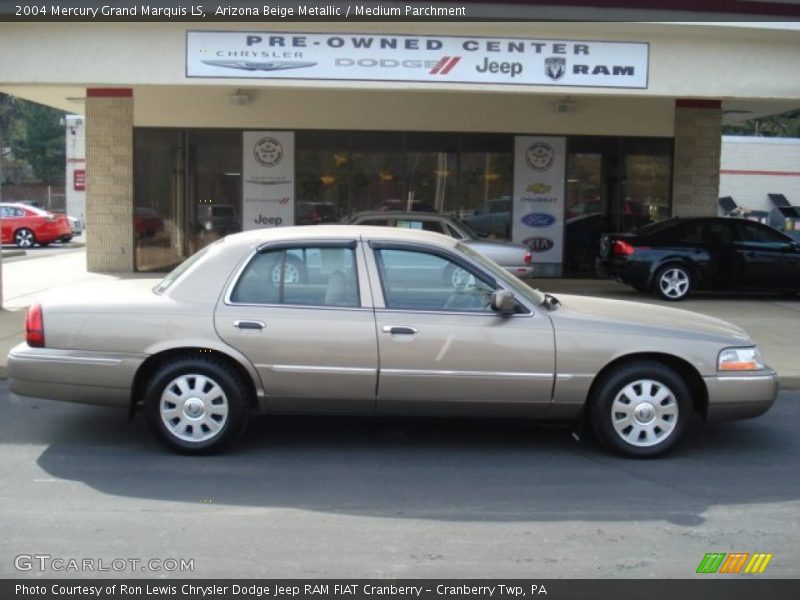 Arizona Beige Metallic / Medium Parchment 2004 Mercury Grand Marquis LS