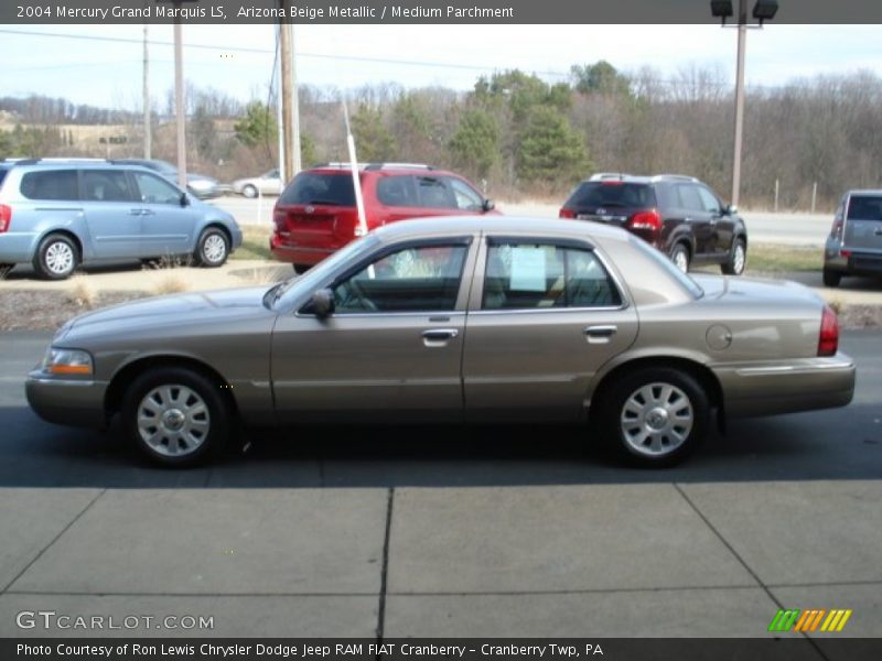 Arizona Beige Metallic / Medium Parchment 2004 Mercury Grand Marquis LS