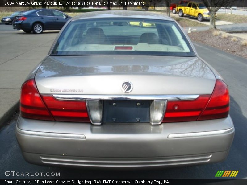 Arizona Beige Metallic / Medium Parchment 2004 Mercury Grand Marquis LS